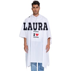 I Love Laura Men s Hooded Rain Ponchos by ilovewhateva