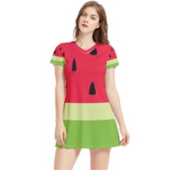 Watermelon Fruit Food Healthy Vitamins Nutrition Women s Sports Skirt by Wegoenart