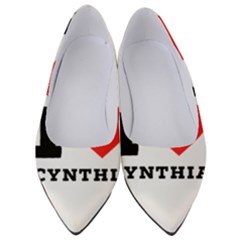 I Love Cynthia Women s Low Heels by ilovewhateva