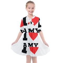 I Love Amy Kids  All Frills Chiffon Dress by ilovewhateva