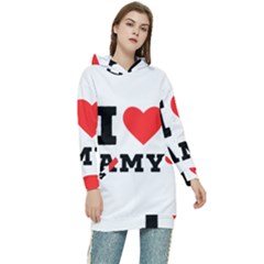 I Love Amy Women s Long Oversized Pullover Hoodie by ilovewhateva