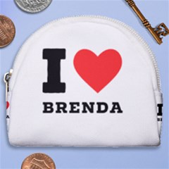 I Love Brenda Horseshoe Style Canvas Pouch by ilovewhateva