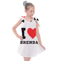 I Love Brenda Kids  Tie Up Tunic Dress by ilovewhateva