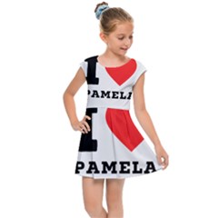 I Love Pamela Kids  Cap Sleeve Dress by ilovewhateva