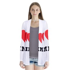 I Love Emma Drape Collar Cardigan by ilovewhateva