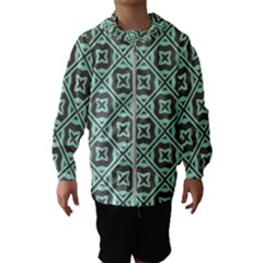 Pattern 11 Kids  Hooded Windbreaker by GardenOfOphir