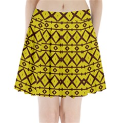 Pattern 16 Pleated Mini Skirt by GardenOfOphir