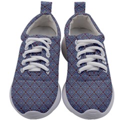 Blue Diamonds Kids Athletic Shoes by Sparkle