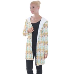 Pattern 62 Longline Hooded Cardigan by GardenOfOphir