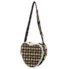 Slugs Ii Heart Shoulder Bag by GardenOfOphir