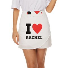 I Love Rachel Mini Front Wrap Skirt by ilovewhateva