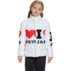 I Love Janet Kids  Puffer Bubble Jacket Coat by ilovewhateva