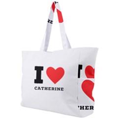 I Love Catherine Simple Shoulder Bag by ilovewhateva