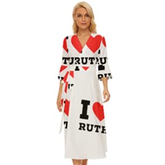 I Love Ruth Midsummer Wrap Dress by ilovewhateva