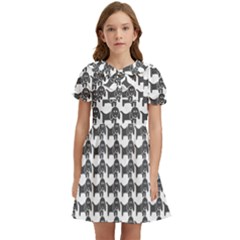 Pattern 160 Kids  Bow Tie Puff Sleeve Dress by GardenOfOphir