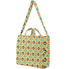 Pattern 220 Square Shoulder Tote Bag by GardenOfOphir