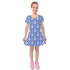 Pattern 240 Kids  Short Sleeve Velvet Dress by GardenOfOphir