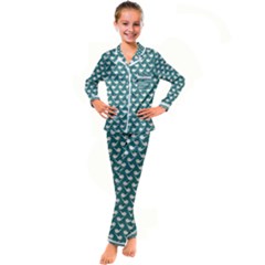 Pattern 267 Kid s Satin Long Sleeve Pajamas Set by GardenOfOphir