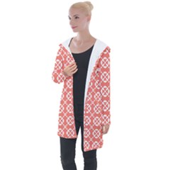 Pattern 292 Longline Hooded Cardigan by GardenOfOphir