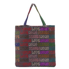 Pattern 311 Grocery Tote Bag by GardenOfOphir