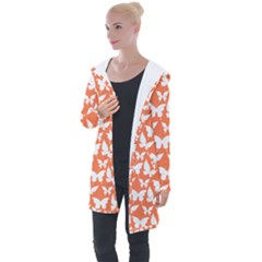 Pattern 338 Longline Hooded Cardigan by GardenOfOphir