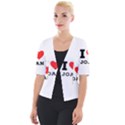 I love Joan  Cropped Button Cardigan View1