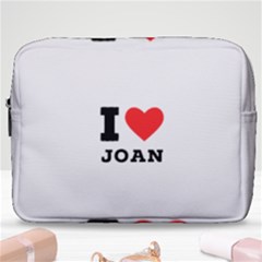 I Love Joan  Make Up Pouch (large) by ilovewhateva