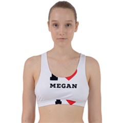 I Love Megan Back Weave Sports Bra by ilovewhateva