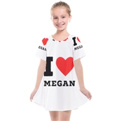 I Love Megan Kids  Smock Dress by ilovewhateva