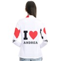 i love andrea Drape Collar Cardigan View2