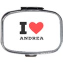 i love andrea Mini Square Pill Box View1