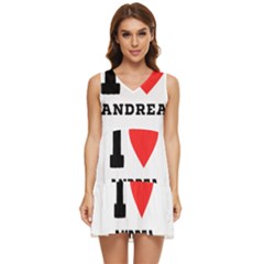 I Love Andrea Tiered Sleeveless Mini Dress by ilovewhateva