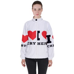 I Love Cheryl Women s High Neck Windbreaker by ilovewhateva