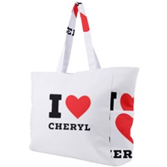 I Love Cheryl Simple Shoulder Bag by ilovewhateva