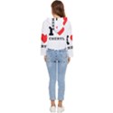 I love cheryl Women s Lightweight Cropped Hoodie View4