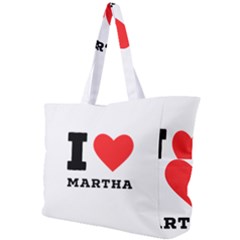 I Love Martha Simple Shoulder Bag by ilovewhateva