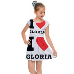 I Love Gloria  Kids  Cap Sleeve Dress by ilovewhateva