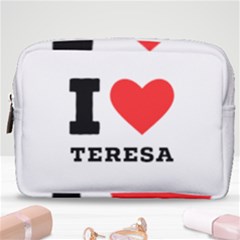 I Love Teresa Make Up Pouch (medium) by ilovewhateva