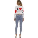 I love kathryn Long Sleeve V-Neck Top View4