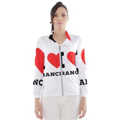 I Love Frances  Women s Windbreaker by ilovewhateva