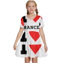 I love Frances  Kids  Short Sleeve Tiered Mini Dress View1