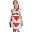 I love Frances  Kids  Short Sleeve Tiered Mini Dress View2