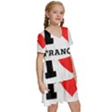 I love Frances  Kids  Short Sleeve Tiered Mini Dress View3