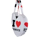 I love janice Giant Heart Shaped Tote View3