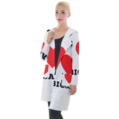 I Love Abigail  Hooded Pocket Cardigan by ilovewhateva