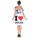 I love Julia  Short Sleeve Bardot Dress View2