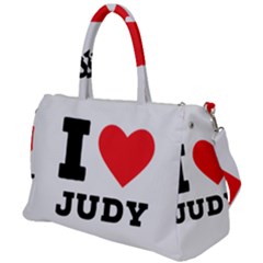 I Love Judy Duffel Travel Bag by ilovewhateva