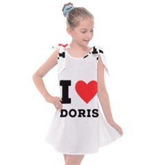 I Love Doris Kids  Tie Up Tunic Dress by ilovewhateva