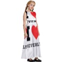 I love beverly Kids  Satin Sleeveless Maxi Dress View3