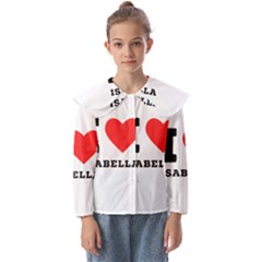 I Love Isabella Kids  Peter Pan Collar Blouse by ilovewhateva